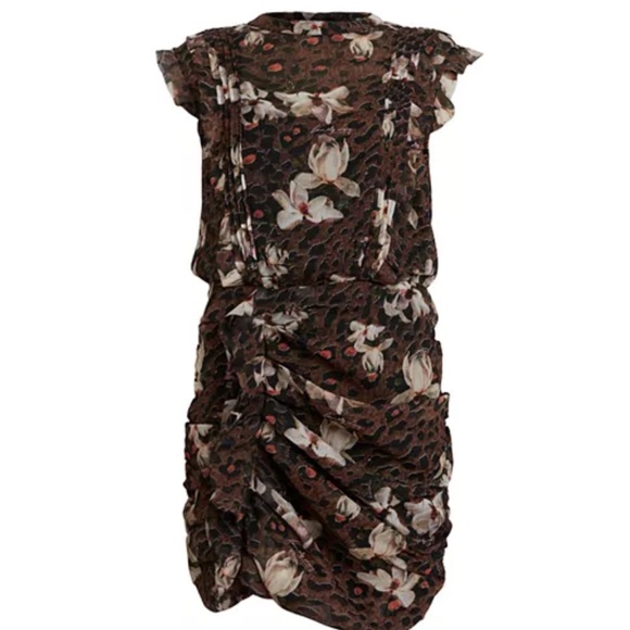 NWT All Saints Hali Alessandra Mini Dress size 4 - Picture 10 of 11